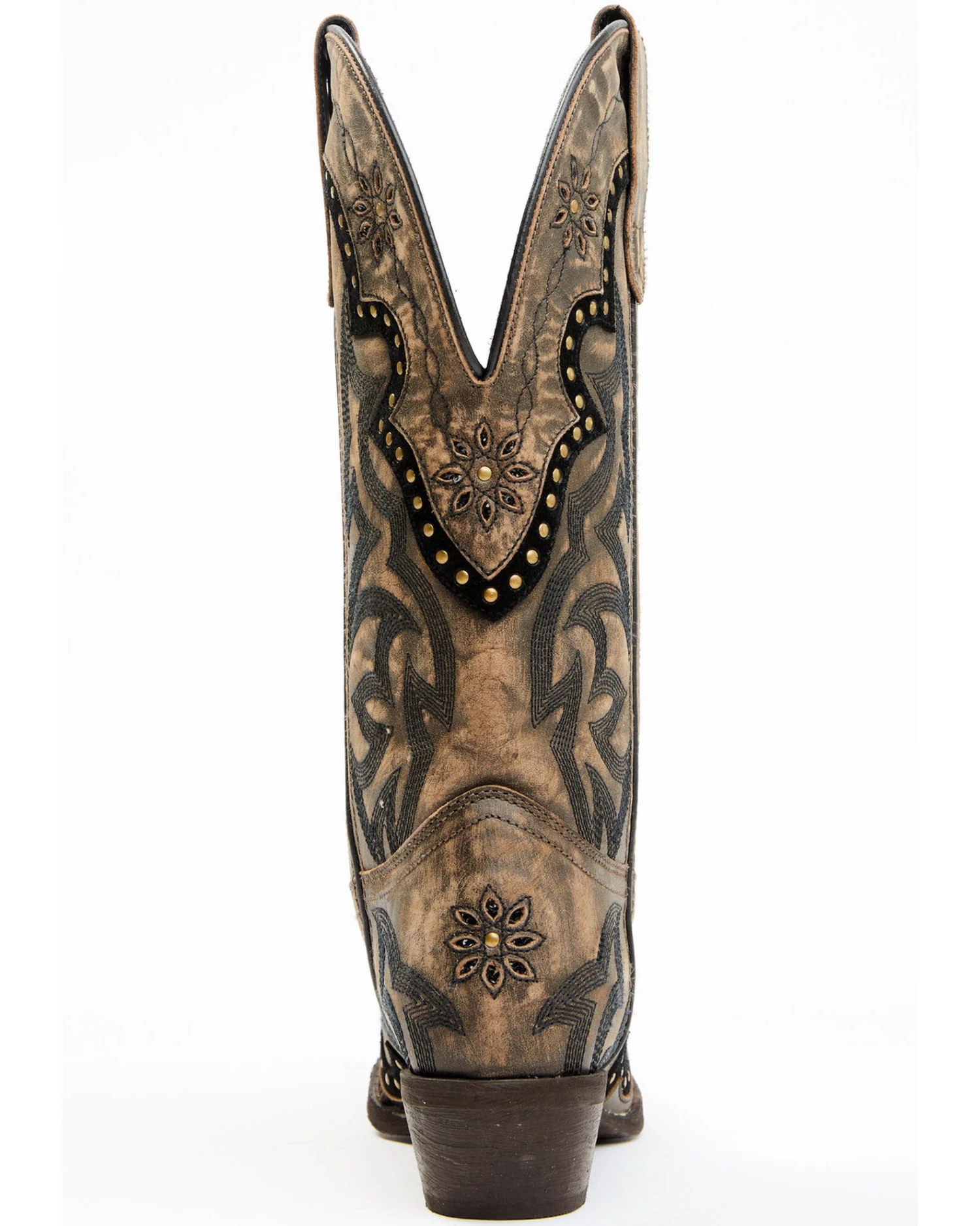 Laredo Women's Skyla Floral Studded Western Performance Boots - Snip Toe 7 Laredo Women's Skyla Floral Studded Western Performance Boots - Snip Toe - Image 5