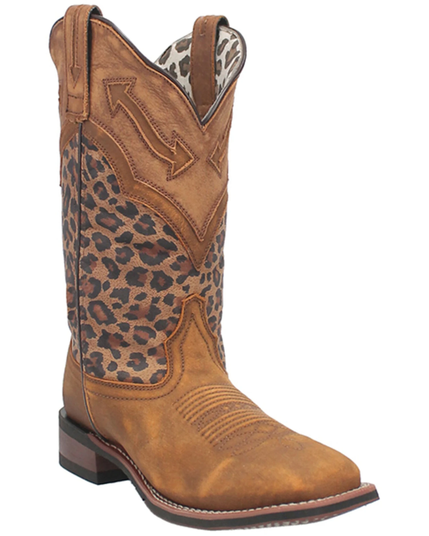 Laredo Women's Wild Arrow Western Performance Boots - Broad Square Toe 3 Laredo Women's Wild Arrow Western Performance Boots - Broad Square Toe