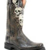 Dan Post Men's Skulls Motorcycle Western Boot - Square Toe -Corral Sales 2025 2000371083 001 P1