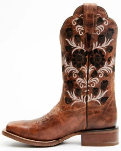 Dan Post Women's Athena Floral Embroidered Western Performance Boots - Broad Square Toe 11 Dan Post Women's Athena Floral Embroidered Western Performance Boots - Broad Square Toe -Corral Sales 2025 2000371101 280 P3