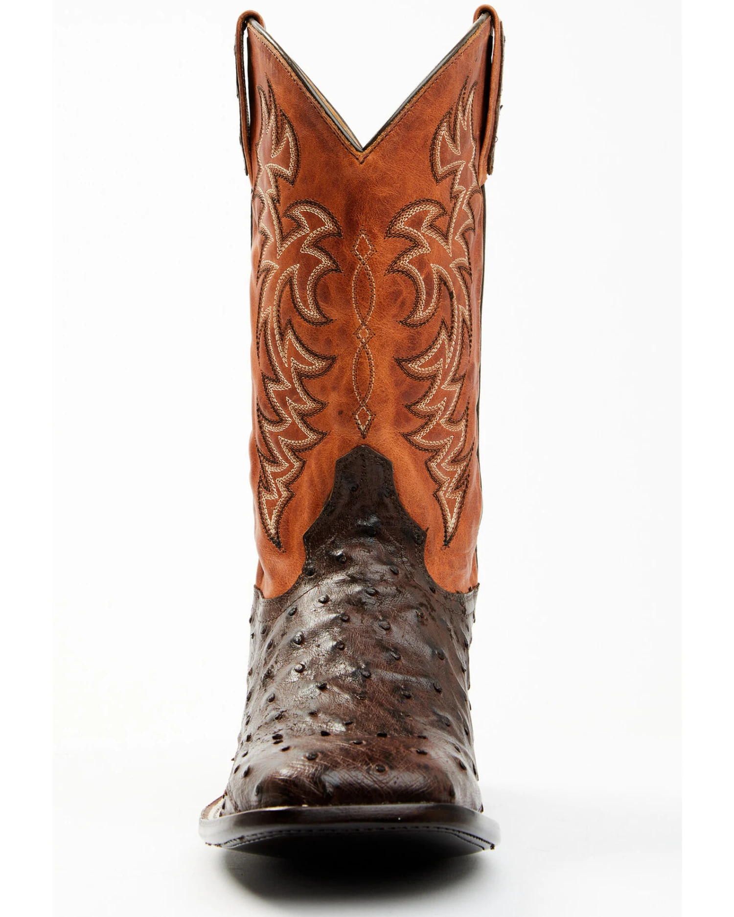 Cody James Men's Sienna Genuine Ostrich Exotic Western Boots - Broad Square Toe 6 Cody James Men's Sienna Genuine Ostrich Exotic Western Boots - Broad Square Toe - Image 4