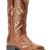 Ariat Women's Round Up Bliss Underlay Performance Western Boots - Broad Square Toe  -Corral Sales 2025 2000372345 250 P1