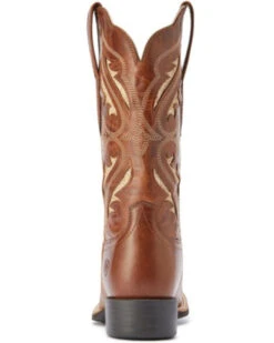 Ariat Women's Round Up Bliss Underlay Performance Western Boots - Broad Square Toe  -Corral Sales 2025 2000372345 250 P3