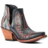 Ariat Women's Dixon Chimayo Cash Roja New Mexico Print Western Booties - Snip Toe  -Corral Sales 2025 2000372411 001 P1