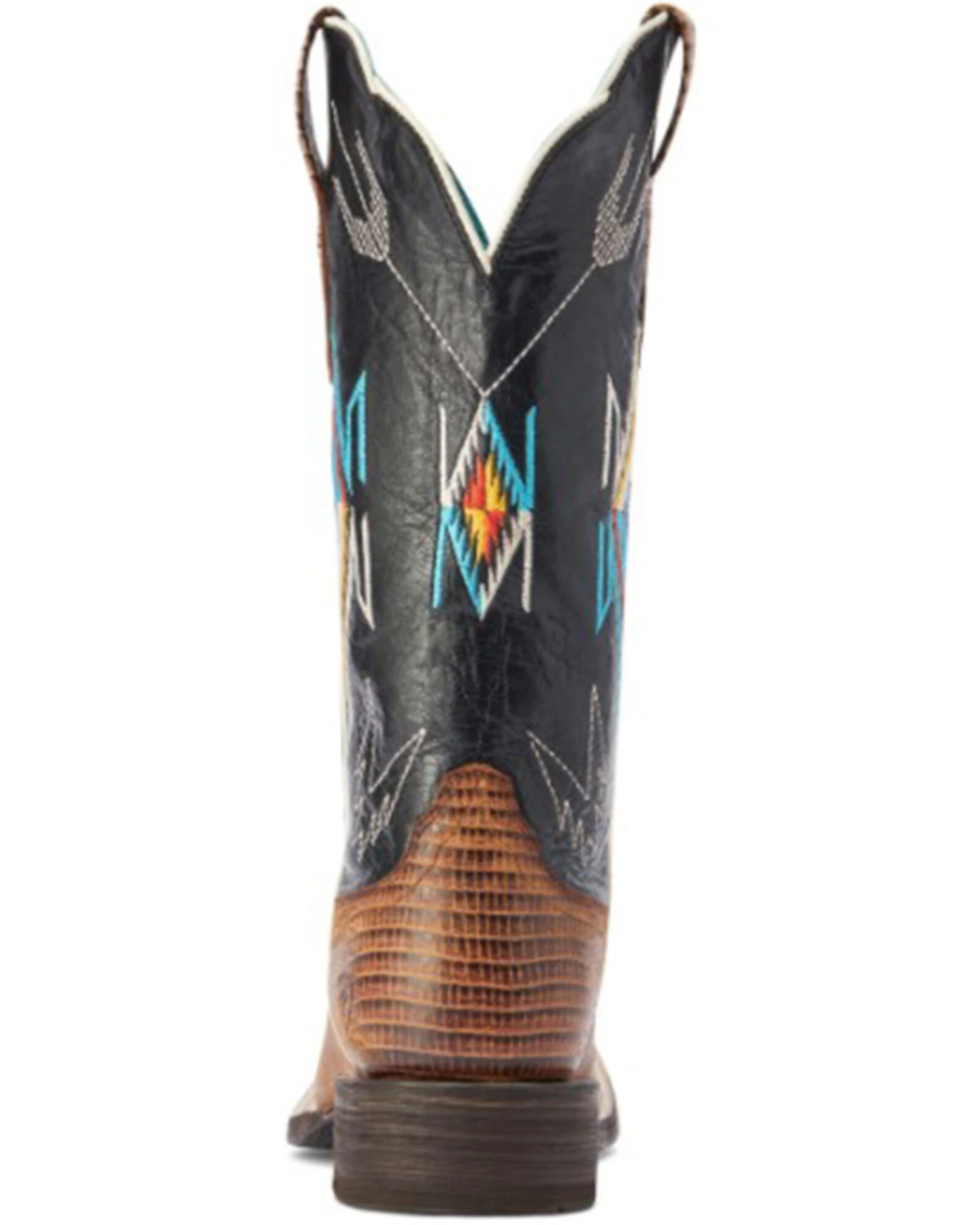 Ariat Women's Frontier Chimayo Ancient Southwestern Embroidered Western Boots - Broad Square Toe 5 Ariat Women's Frontier Chimayo Ancient Southwestern Embroidered Western Boots - Broad Square Toe - Image 3