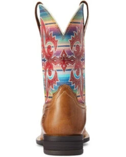 Ariat Girls' Lonestar Shock Shield Serape Stripe Western Boots - Square Toe -Corral Sales 2025 2000372471 250 P3