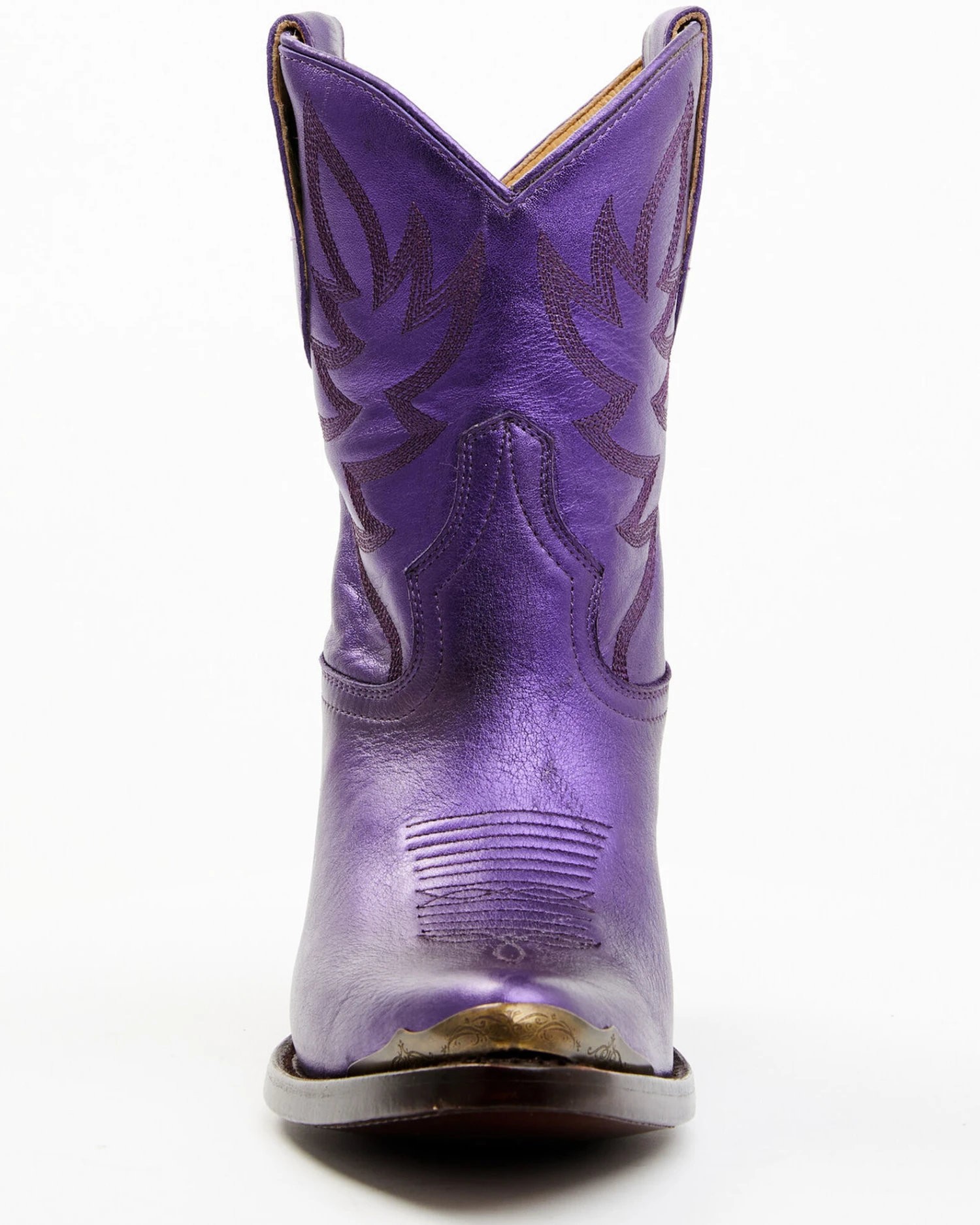 Idyllwind Women's Wheels Metallic Leather Booties - Pointed Toe 6 Idyllwind Women's Wheels Metallic Leather Booties - Pointed Toe - Image 4