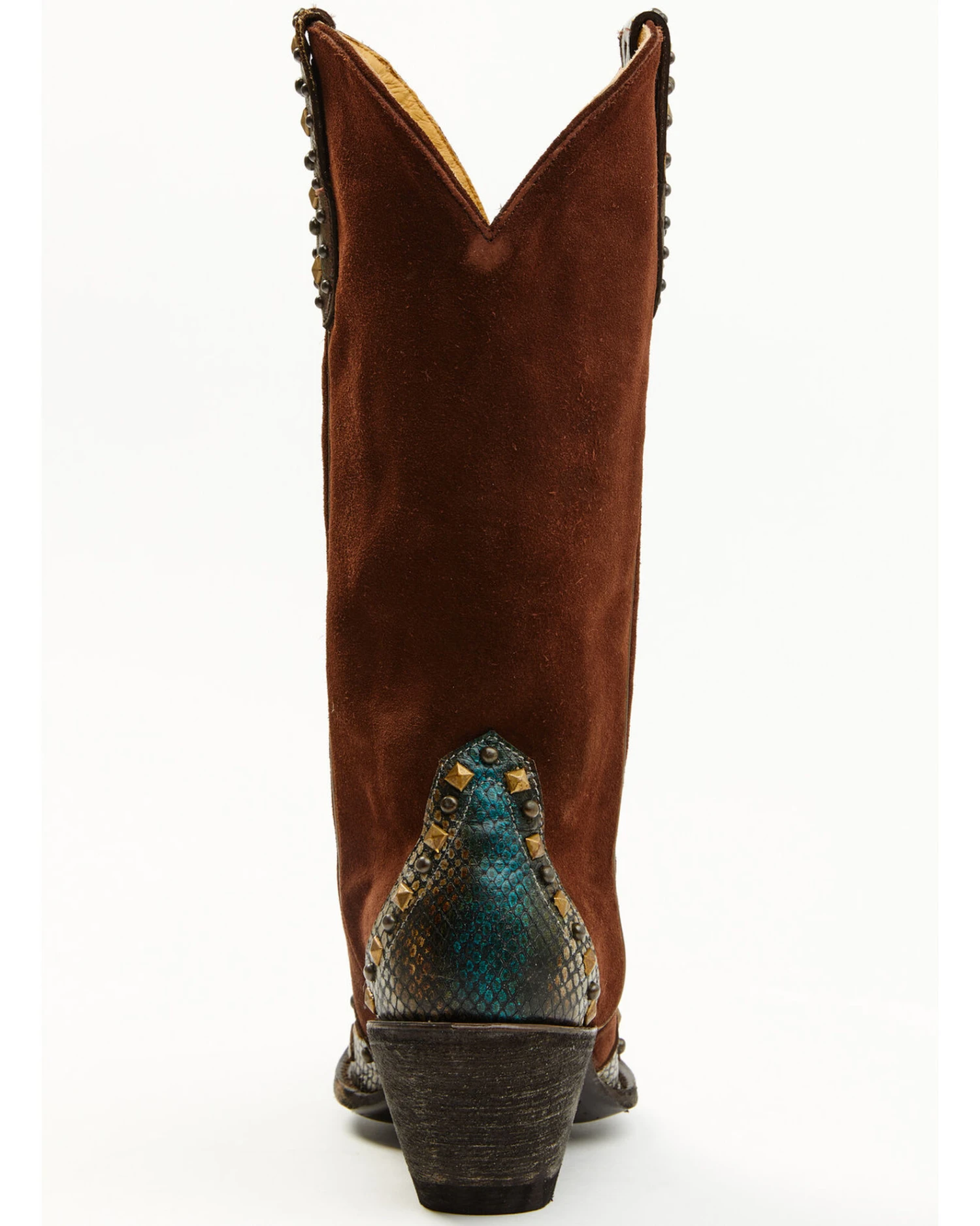 Idyllwind Women's Leap Snake Suede Leather Western Boots - Snip Toe 7 Idyllwind Women's Leap Snake Suede Leather Western Boots - Snip Toe - Image 5