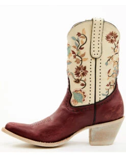 Yippee Ki Yay By Old Gringo Women's Bruni Floral Embroidered Studded Western Boots - Medium Toe -Corral Sales 2025 2000374913 646 P3