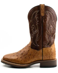 Dan Post Men's Saddle Hand Quill Ostrich Western Boots - Broad Square Toe 11 Dan Post Men's Saddle Hand Quill Ostrich Western Boots - Broad Square Toe -Corral Sales 2025 2000375985 280 P3