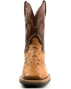 Dan Post Men's Saddle Hand Quill Ostrich Western Boots - Broad Square Toe 12 Dan Post Men's Saddle Hand Quill Ostrich Western Boots - Broad Square Toe -Corral Sales 2025 2000375985 280 P4