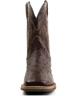 Dan Post Men's Alamosa Hand Ostrich Quill Western Boots - Broad Square Toe -Corral Sales 2025 2000375987 200 P4