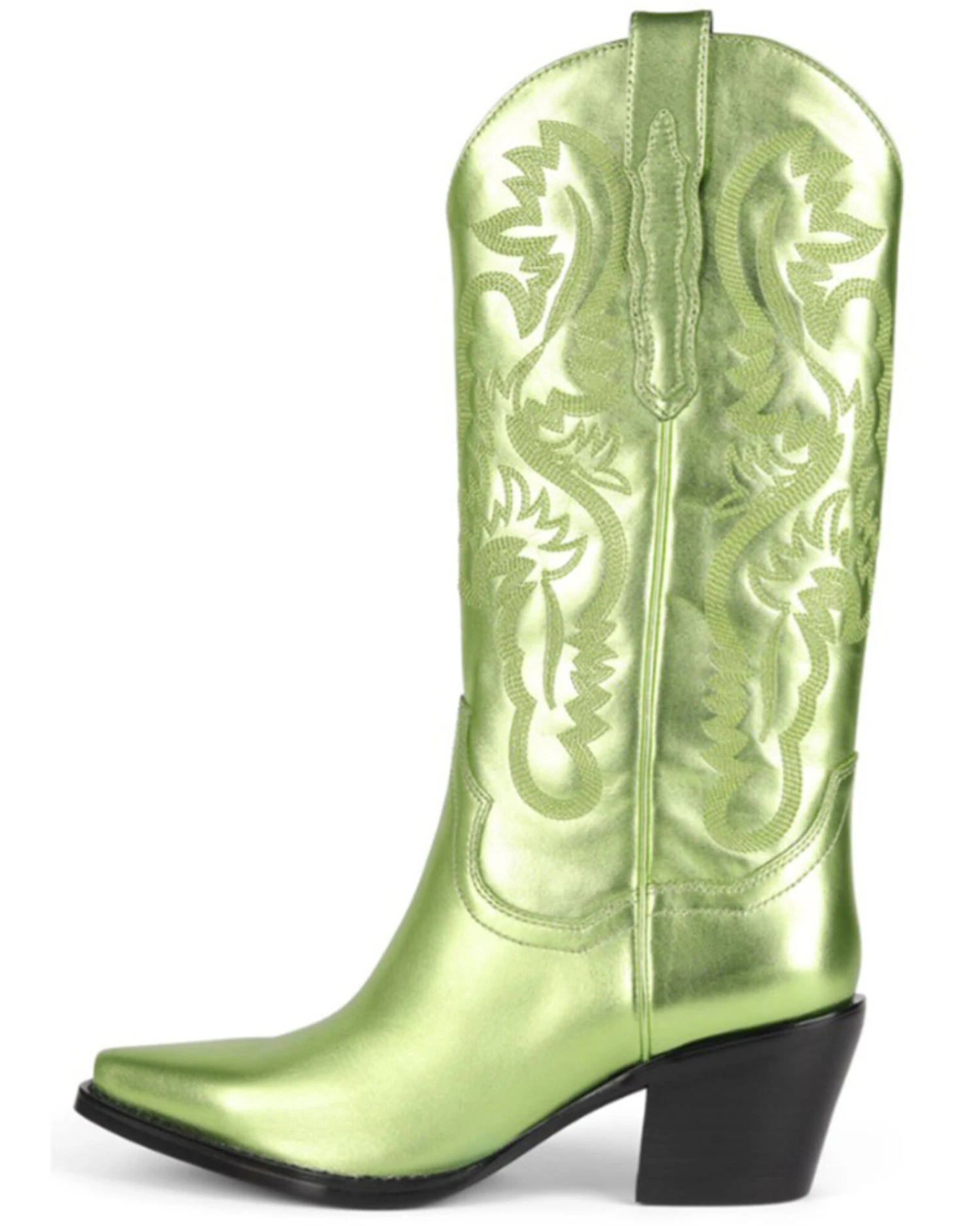 Jeffrey Campbell Women's Dagget Metallic Western Boots - Snip Toe 5 Jeffrey Campbell Women's Dagget Metallic Western Boots - Snip Toe - Image 3