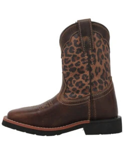 Dan Post Toddler Girls' Leopard Print Western Boots - Broad Square Toe 11 Dan Post Toddler Girls' Leopard Print Western Boots - Broad Square Toe -Corral Sales 2025 2000381637 902 P3