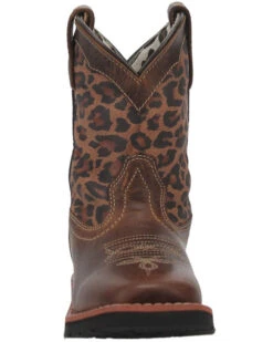 Dan Post Toddler Girls' Leopard Print Western Boots - Broad Square Toe 12 Dan Post Toddler Girls' Leopard Print Western Boots - Broad Square Toe -Corral Sales 2025 2000381637 902 P4