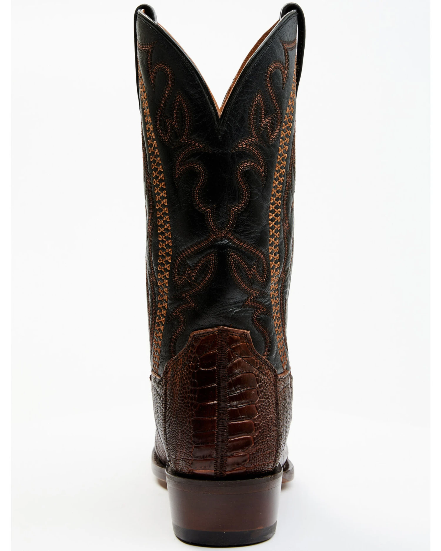 Dan Post Men's Exotic Ostrich Leg Western Boots - Snip Toe 7 Dan Post Men's Exotic Ostrich Leg Western Boots - Snip Toe - Image 5