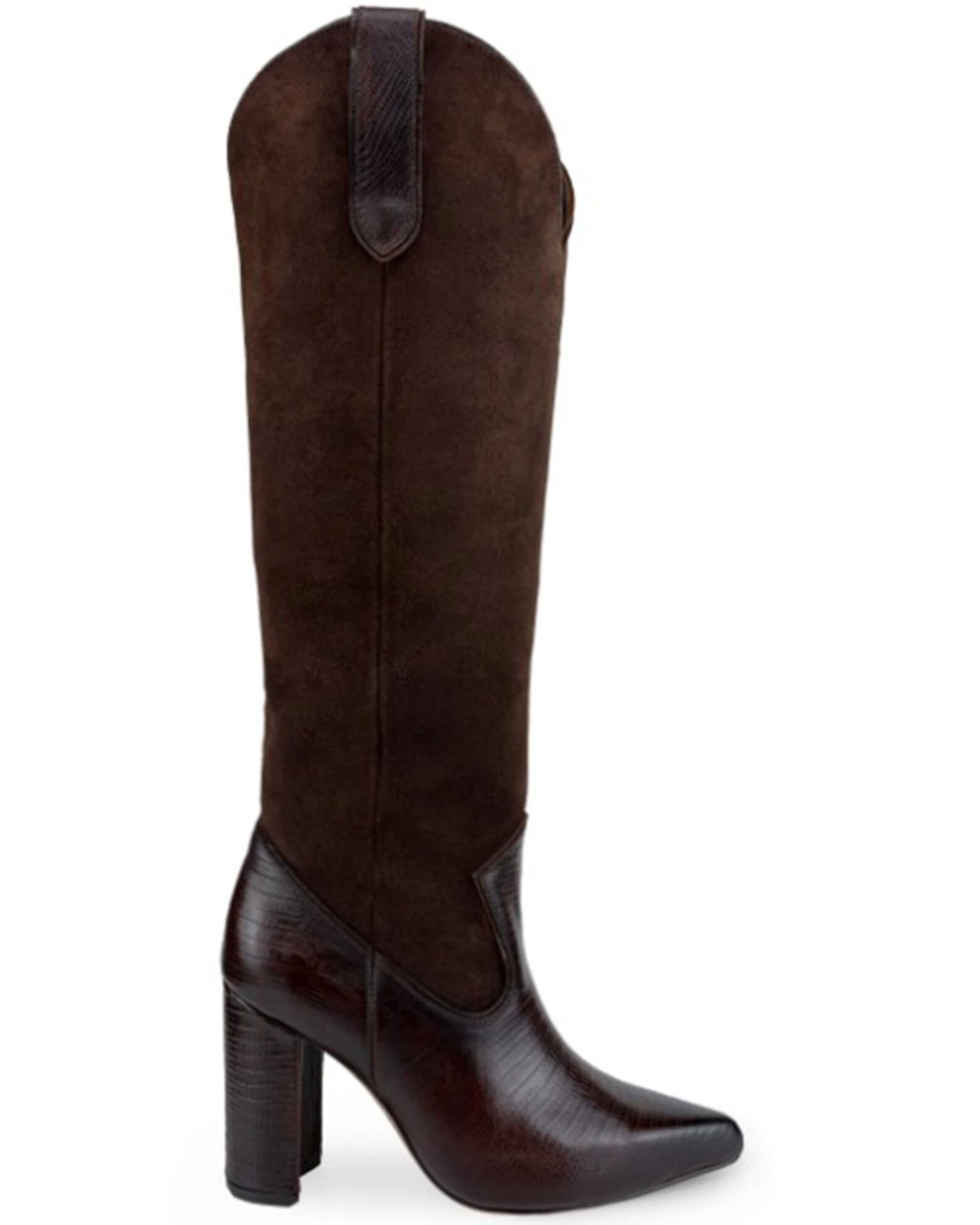 Dante Women's Vallejo Lizard Print Boots - Pointed Toe 3 Dante Women's Vallejo Lizard Print Boots - Pointed Toe