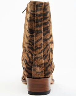 Sendra Women's Tiger Print Western Booties - Snip Toe 13 Sendra Women's Tiger Print Western Booties - Snip Toe -Corral Sales 2025 2000382417 200 P5