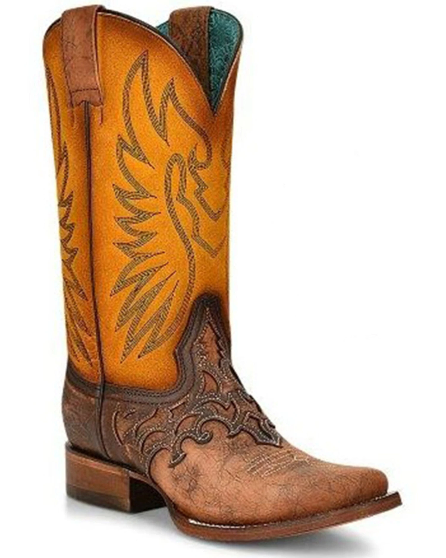 Corral Women's Inlay Western Boots - Square Toe 3 Corral Women's Inlay Western Boots - Square Toe