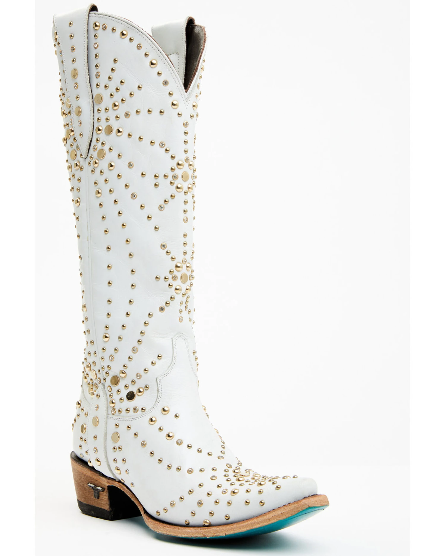 Boot Barn X Lane Women's Exclusive Sparks Fly Satin Pearl Western Bridal Boots - Snip Toe 3 Boot Barn X Lane Women's Exclusive Sparks Fly Satin Pearl Western Bridal Boots - Snip Toe