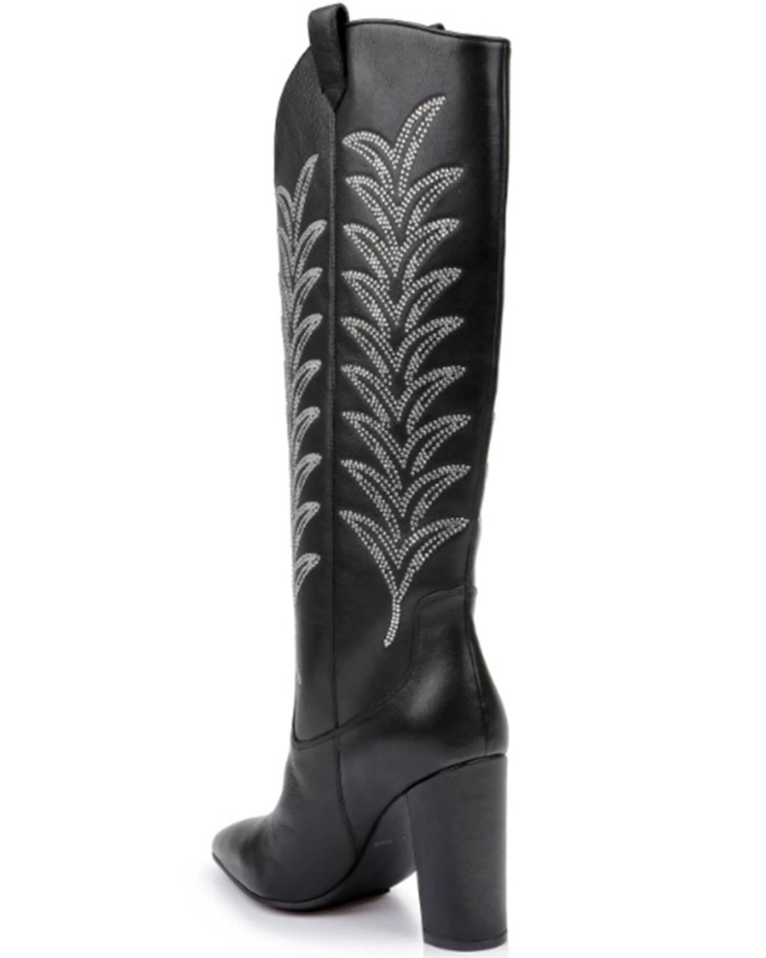 Daniel X Diamond Women's The Tall T Leather Western Boots - Pointed Toe 6 Daniel X Diamond Women's The Tall T Leather Western Boots - Pointed Toe - Image 4
