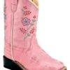 Old West Toddler Girls' Crocodile Print Western Boots - Broad Square Toe -Corral Sales 2025 2000396125 650 P1