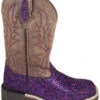 Smoky Mountain Little Girls' Ariel Glitter Western Boots - Broad Square Toe -Corral Sales 2025 2000397057 500 P1