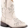 Roper Toddler Girls' Lola Glitter Western Boots - Broad Square Toe -Corral Sales 2025 2000397228 100 P1
